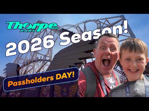 FIRST Thorpe Park Visit of 2026 🎢 | Passholders Day