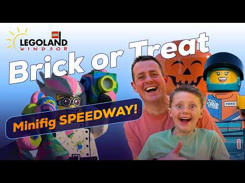 FIRST EVER Ride on Minifig Speedway! LEGOLAND Windsor 🎢